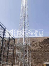 山西興縣50米塔架不銹鋼煙囪項(xiàng)目（口徑DN800mm，高度50m)